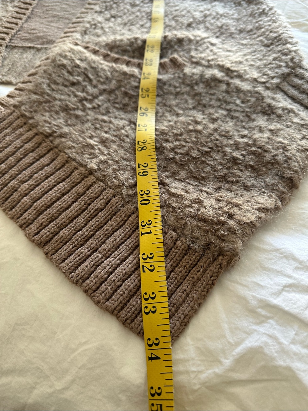 Anthropologie “Sleeping on Snow” Cozy open front cardigan, size large - Picture 10 of 14